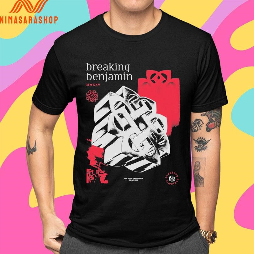 Breaking Benjamin MMXXV All Rights Reserved Since 1998 Shirts