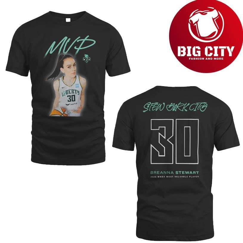 Breanna Stewart #30 WNBA MVP Player Two Sided Shirt