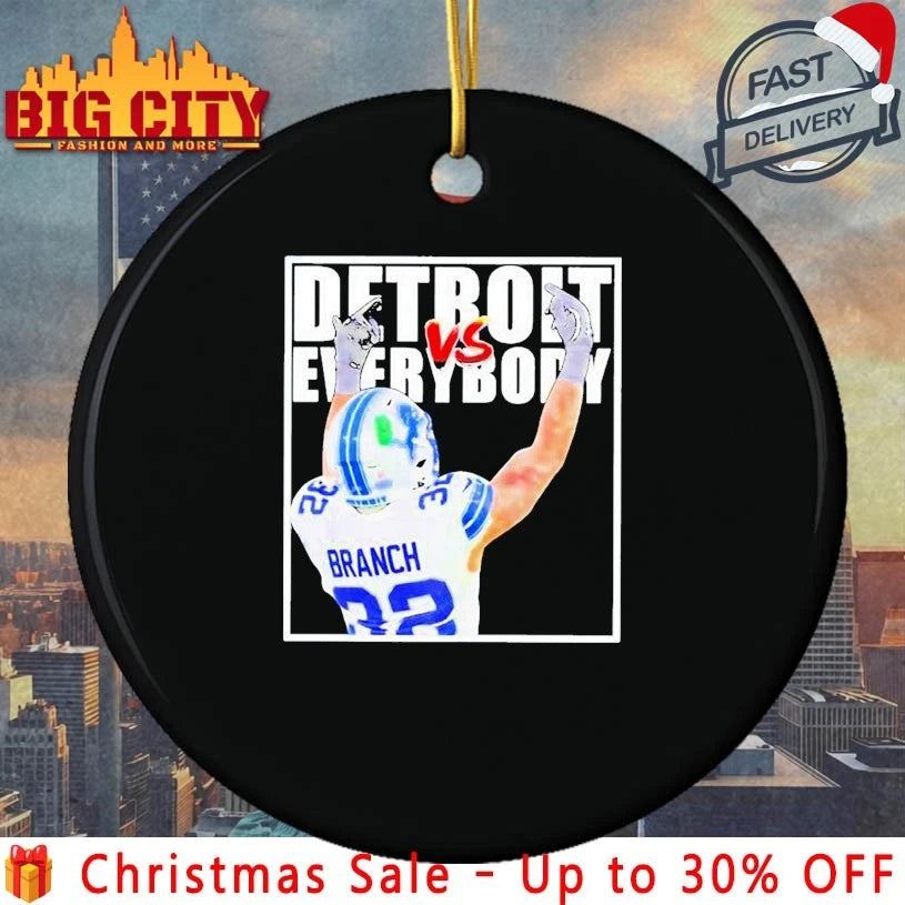 Brian Branch Vs Everybody Detroit Lions Middle Finger signature shirt