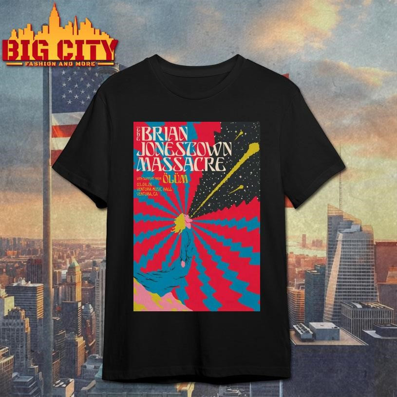 Brian Jonestown Massacre In Ventura CA On Mar 4 2026 Poster shirt