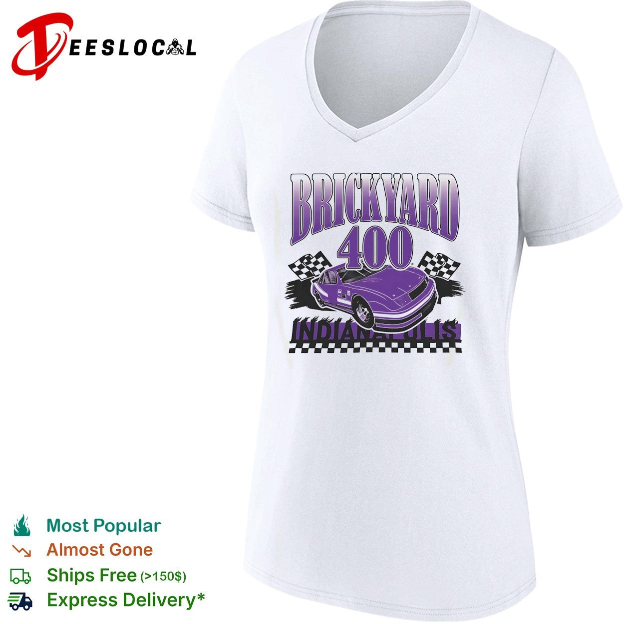 Brickyard 400 Indianapolis race car shirt
