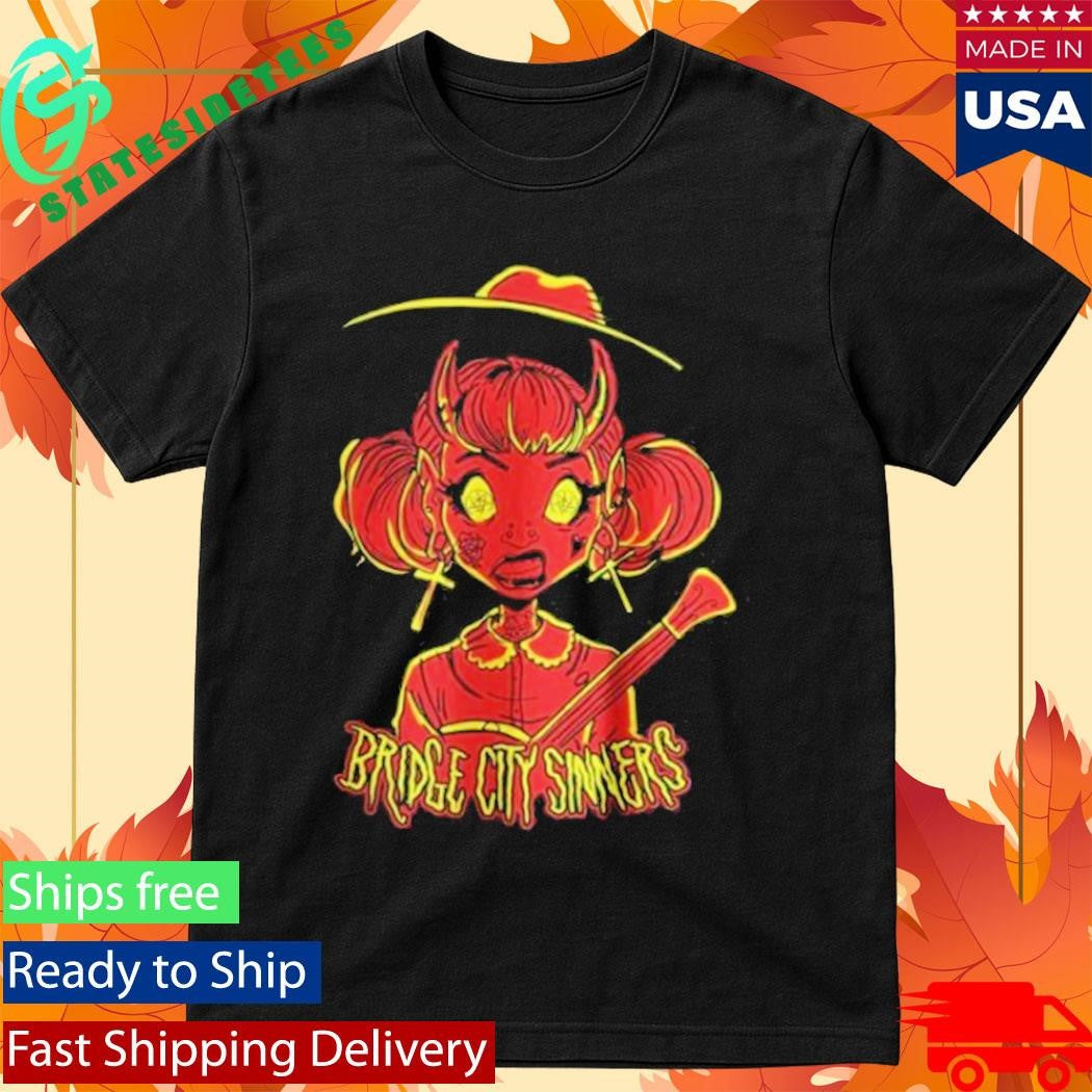 Bridge City Sinners Wild Child Red Shirt