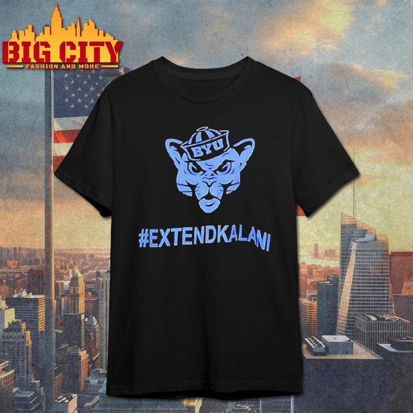 Brigham Young University #extendkalani Cougar Mascot Shirt