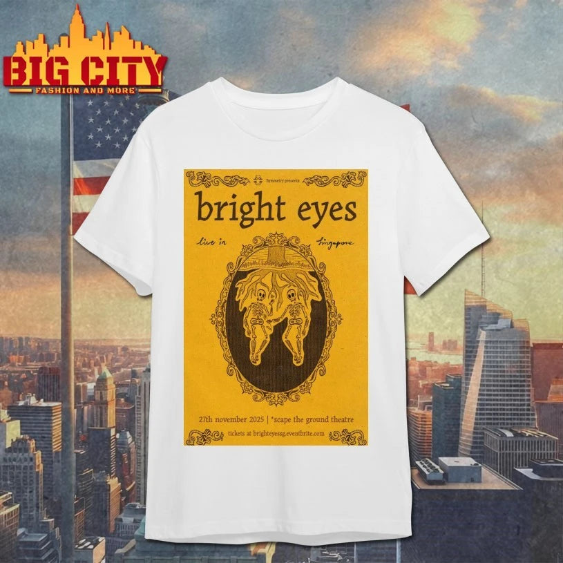Bright Eyes November 27th 2025 Bright Eyes Asia Tour Capitol Theatre Singapore Poster shirt