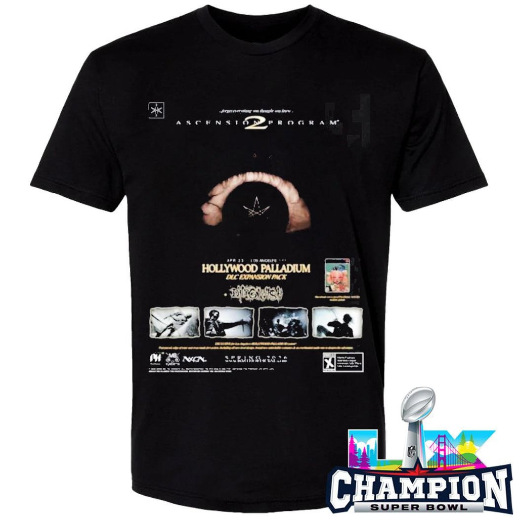 Bring Me The Horizon Los Angeles Ca 2026 At Hollywood Palladium On April 23 2026 Ascension Program 2 Tour Shirt