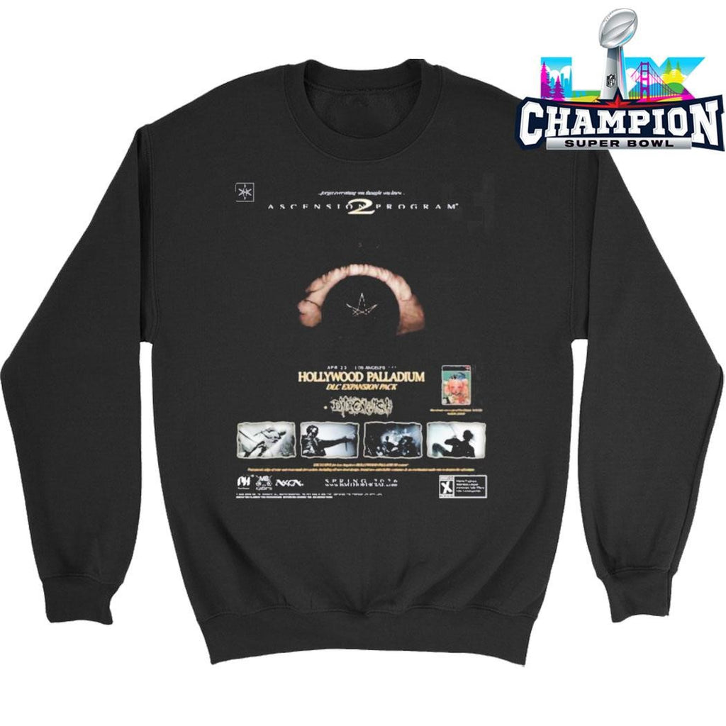 Bring Me The Horizon Los Angeles Ca 2026 At Hollywood Palladium On April 23 2026 Ascension Program 2 Tour Shirt