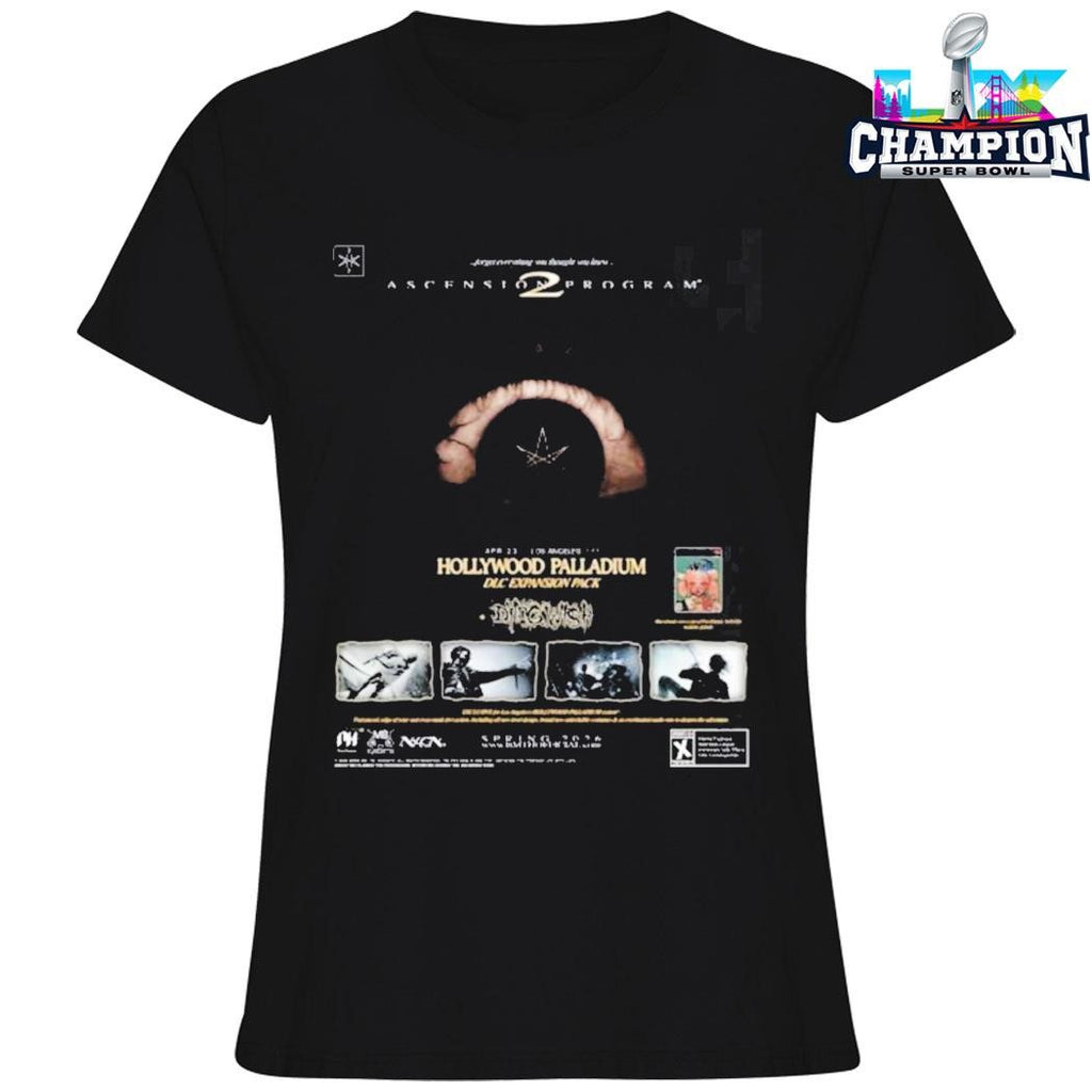 Bring Me The Horizon Los Angeles Ca 2026 At Hollywood Palladium On April 23 2026 Ascension Program 2 Tour Shirt