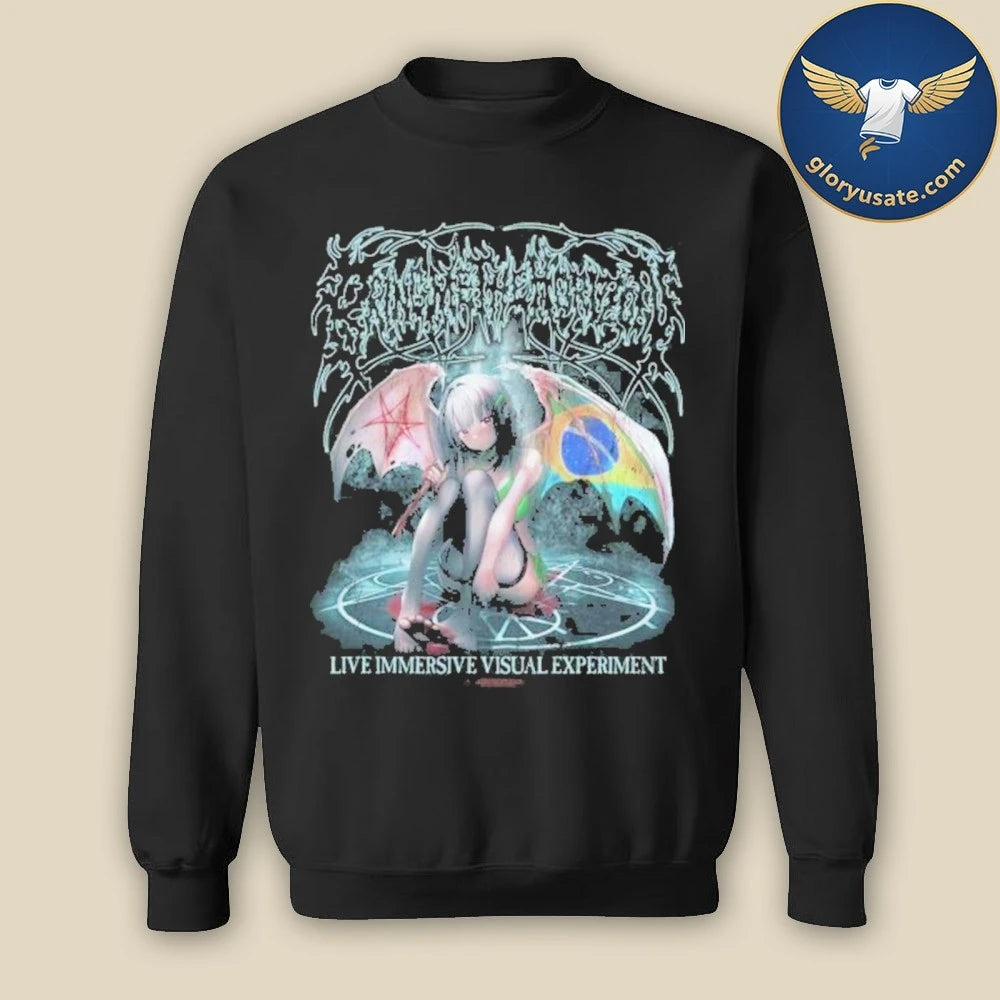 Bring Me The Horizon Merch Store L.I.V.E. In Sao Paulo Black T-Shirt