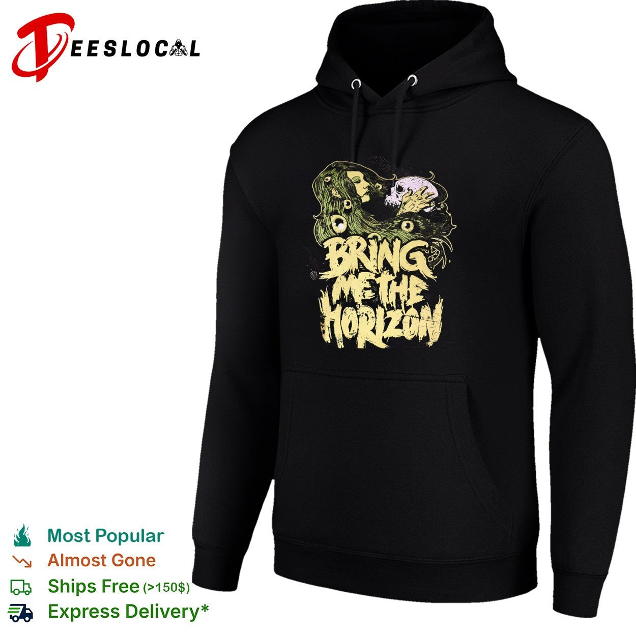 Bring Me the Horizon Skull and Eyeballs shirt
