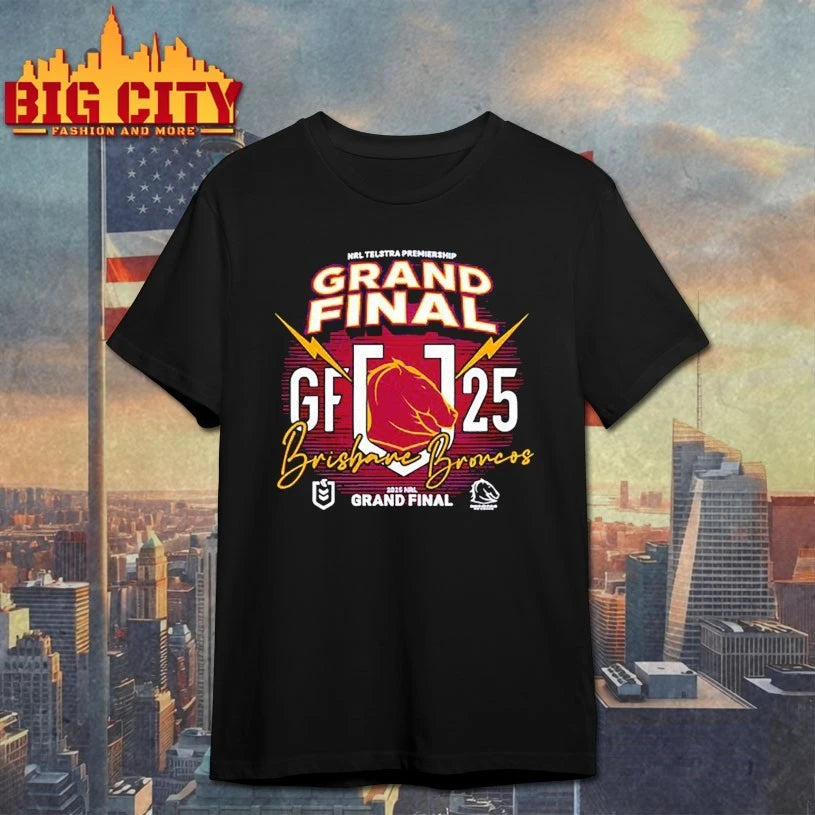Brisbane Broncos 2025 Grand Final shirts