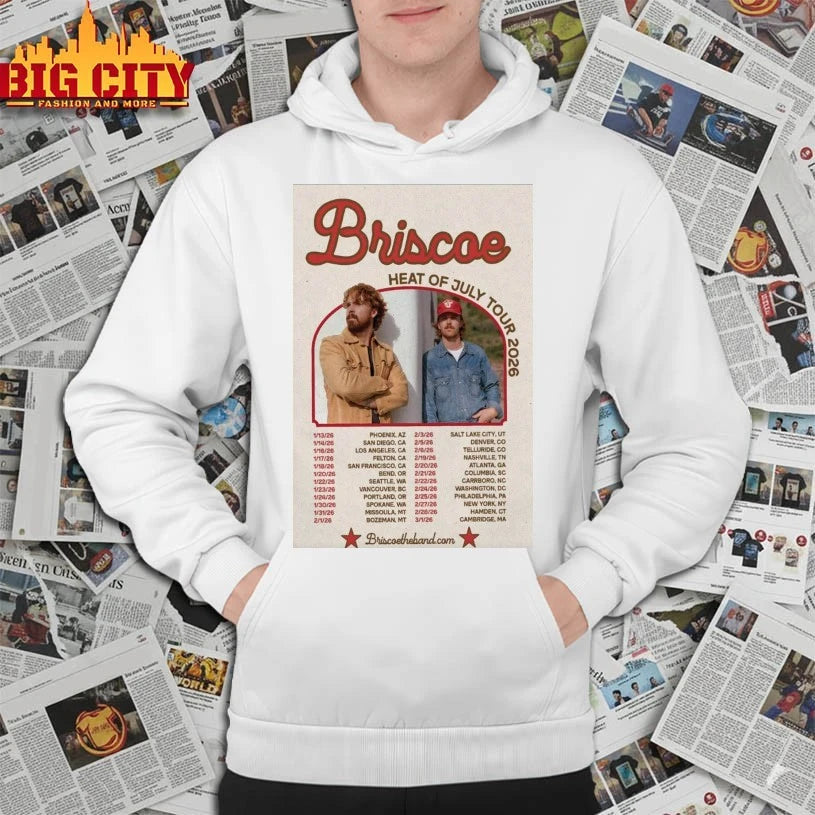 Briscoe Heat Of July Tour 2026 Poster shirt