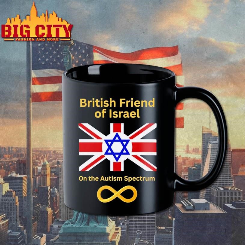 British Friend Of Israel On The Autism Spectrum Shirt