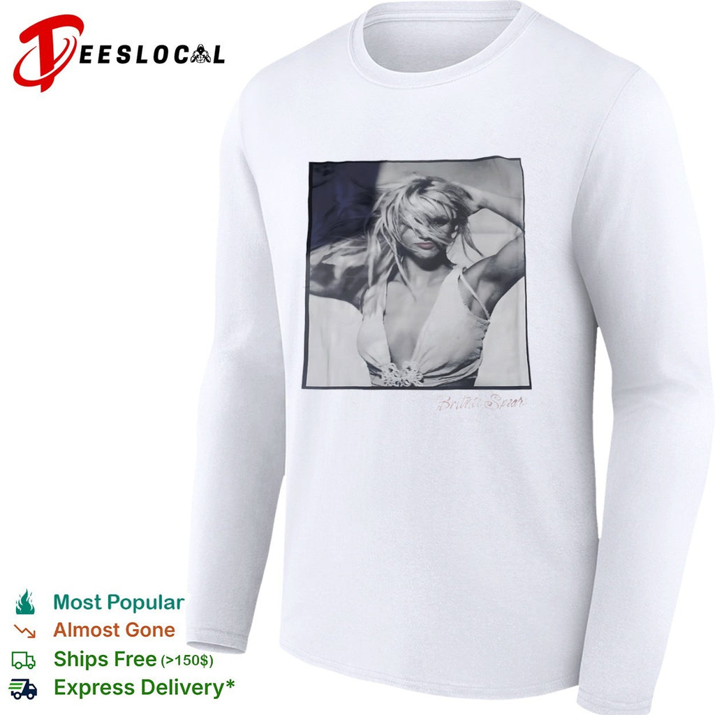 Britney Spears Britney Spears face portrait shirt