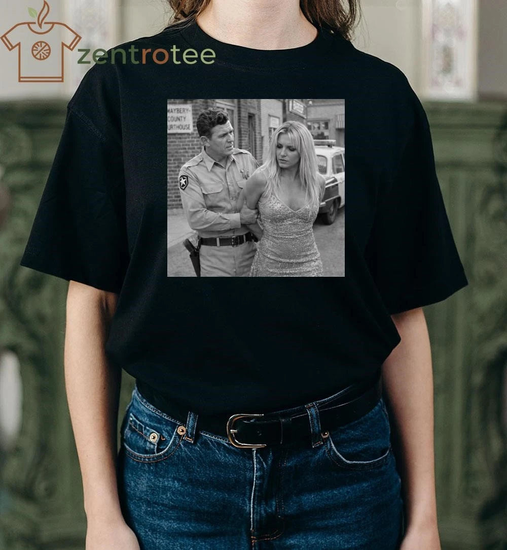 Britney Spears arrested tee