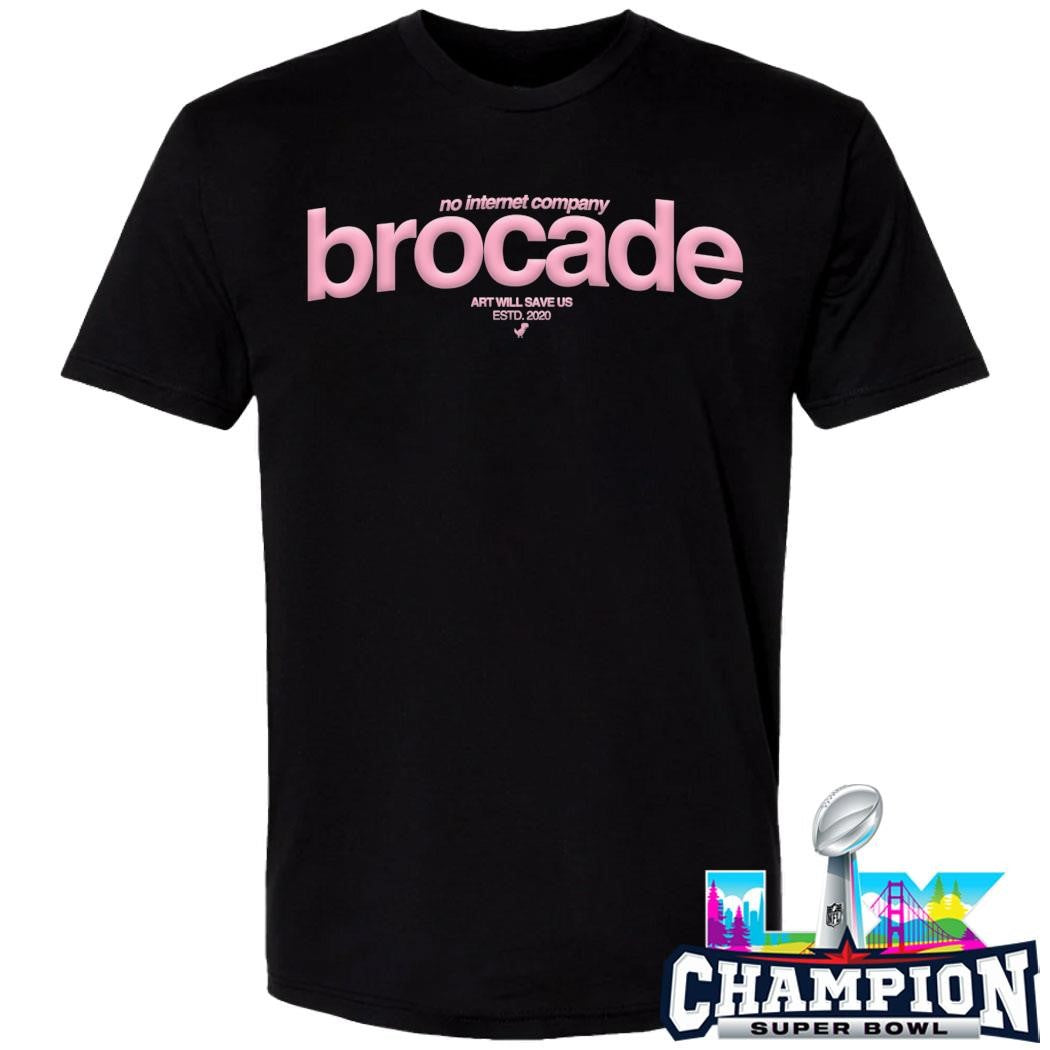 Brocade No Internet Company Shirt