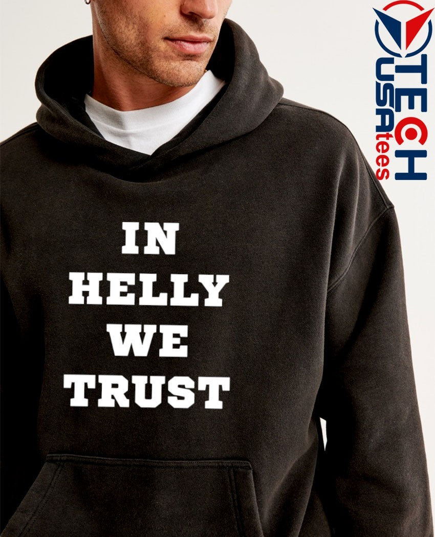 Brock Faber in Helly we trust shirt
