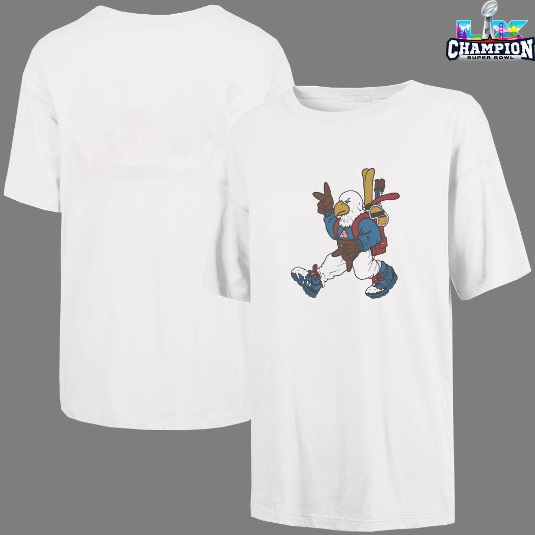 Brock Nelson Wearing Free Bird Mascot T-Shirts
