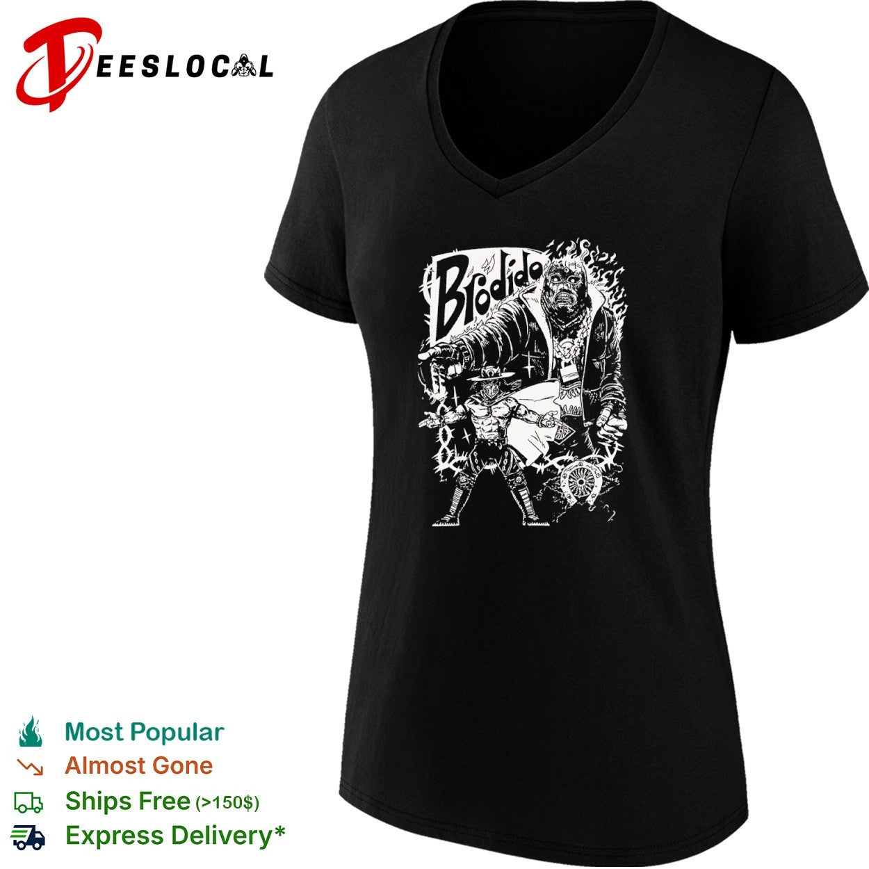 Brodie Lee AEW Brodido wrestling mask shirt