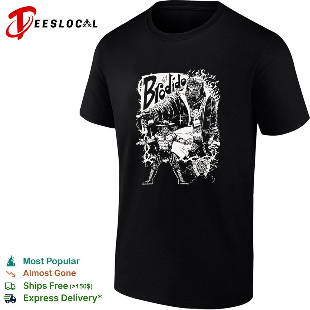 Brodie Lee AEW Brodido wrestling mask shirt