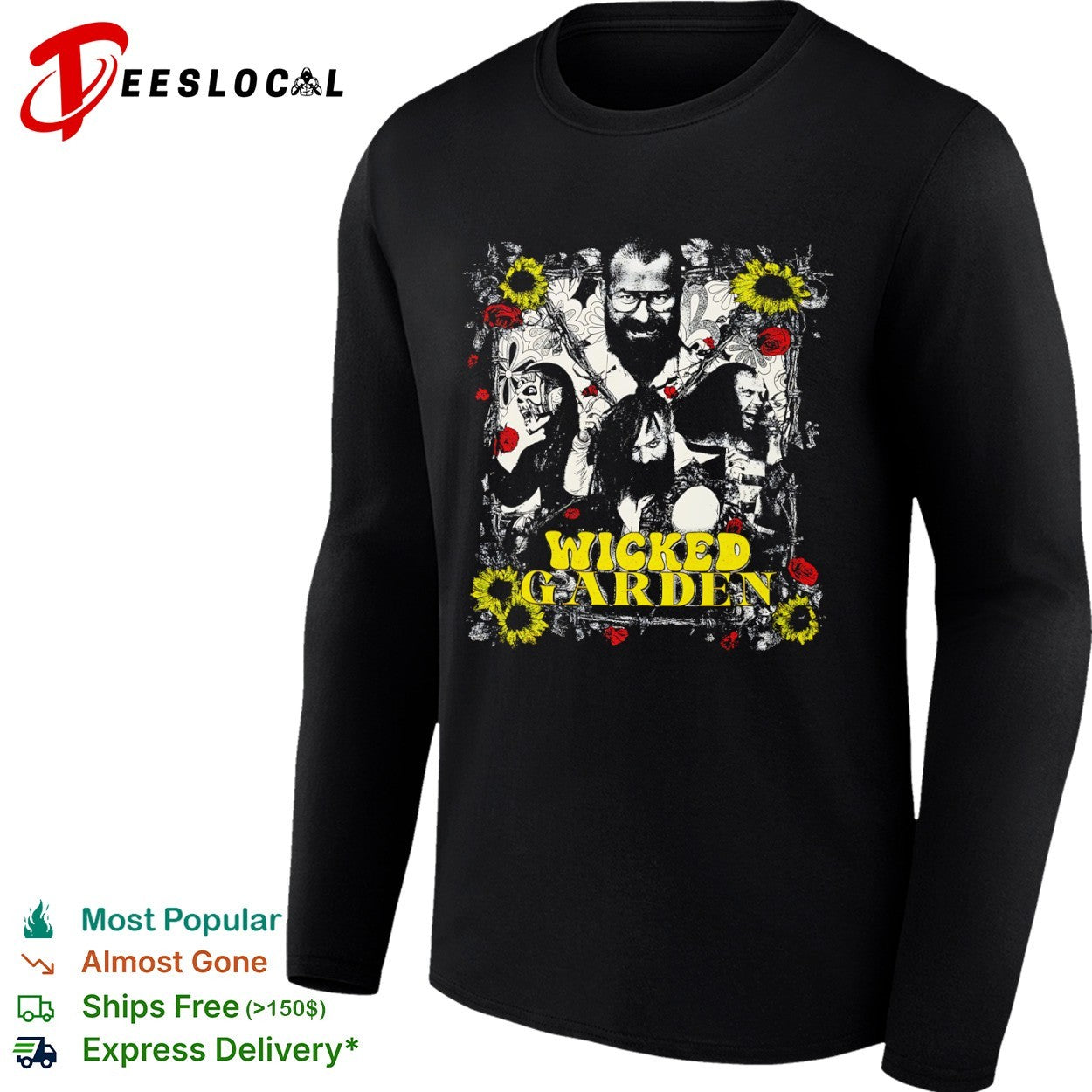 Brodie Lee Stu Grayson John Silver Evil Uno AEW Wicked Garden shirt
