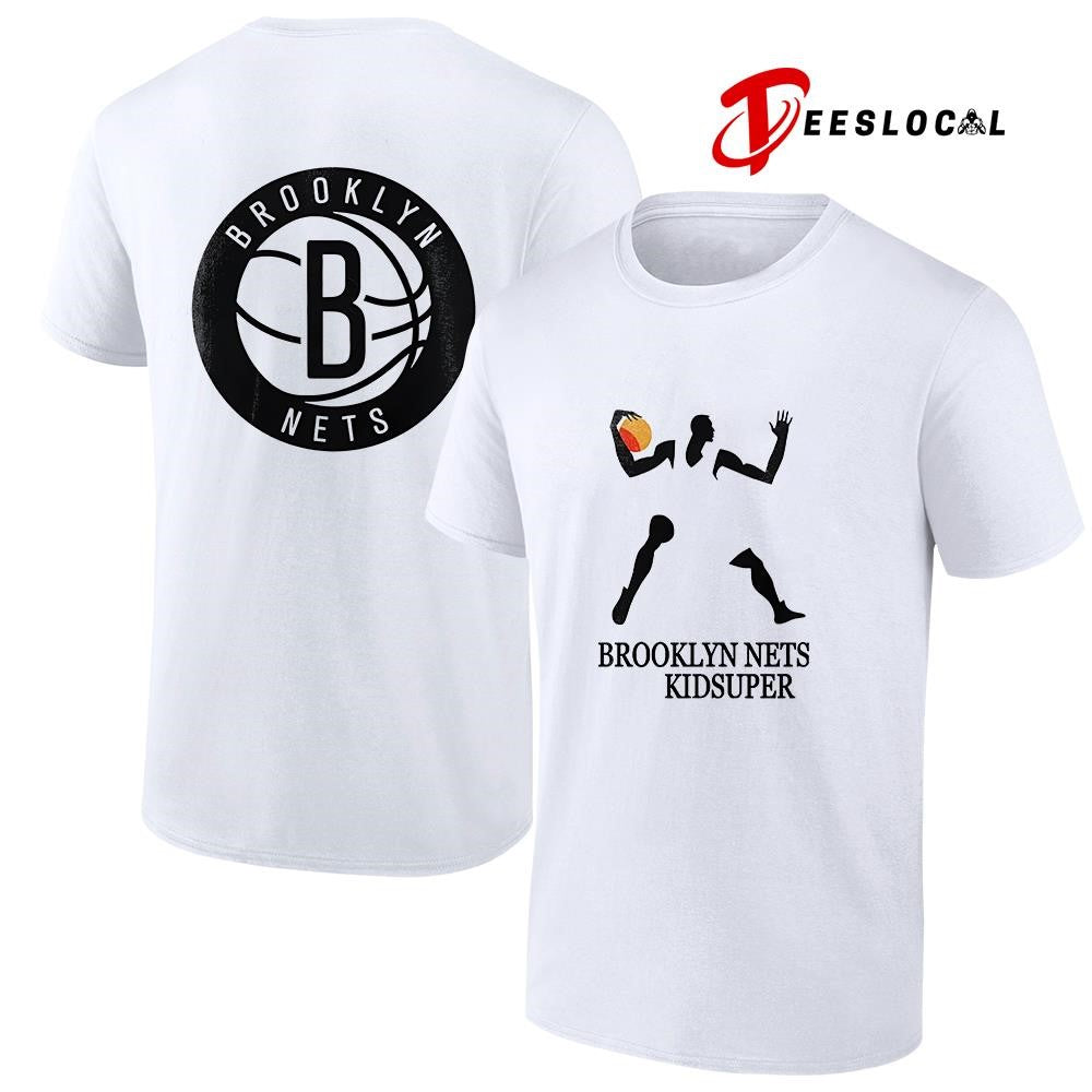 Brooklyn Nets Kid Supper silhouette pose shirt