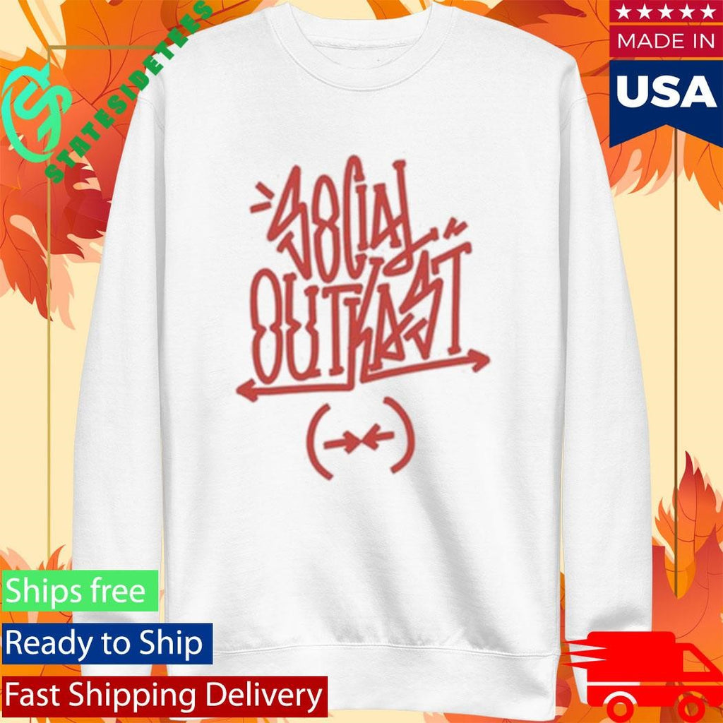Brotherakia Social Outkast Red Tag Shirt