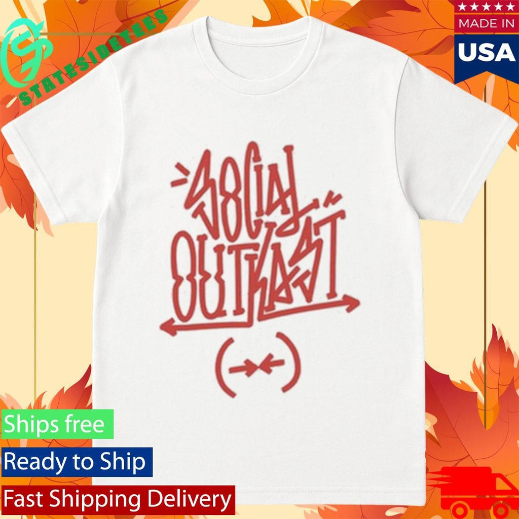 Brotherakia Social Outkast Red Tag Shirt