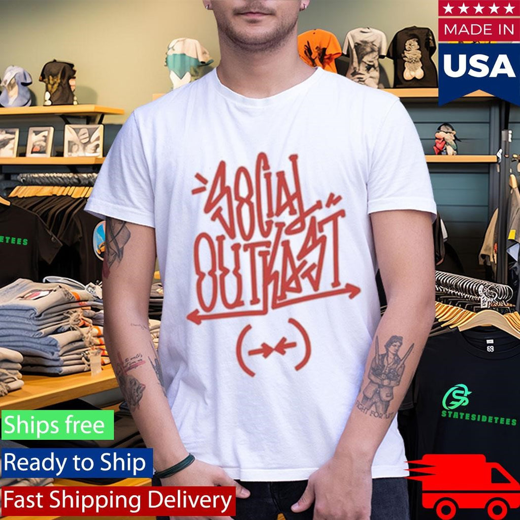 Brotherakia Social Outkast Red Tag Shirt