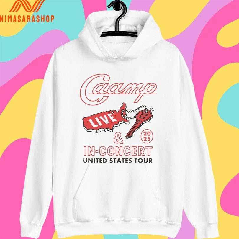 Brothers Keychain Caamp Live And In Concert United States Tour Shirts