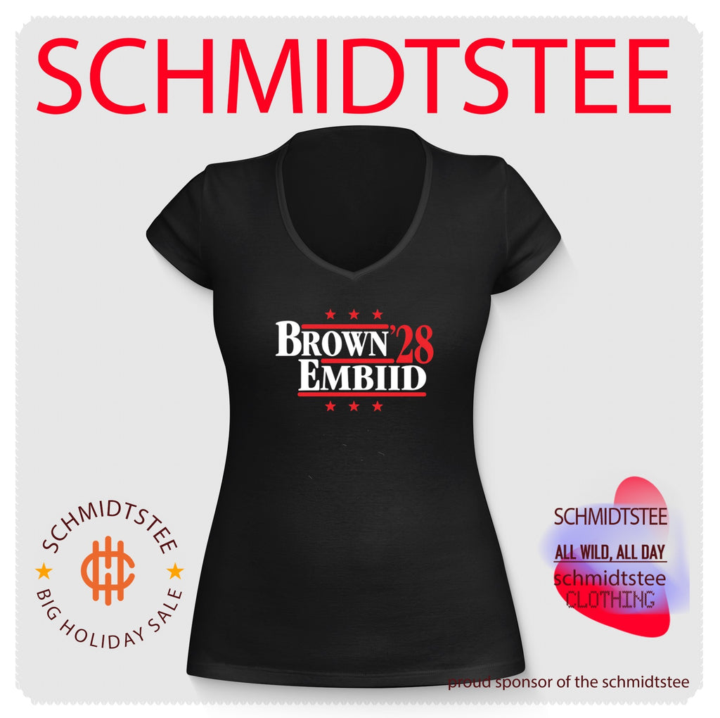Brown and Embiid ’28 Philadelphia 76ers shirt