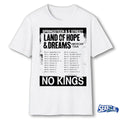 Bruce Springsteen And E Street Band Land Of Hope And Dreams American Tour 2026 No Kings shirt