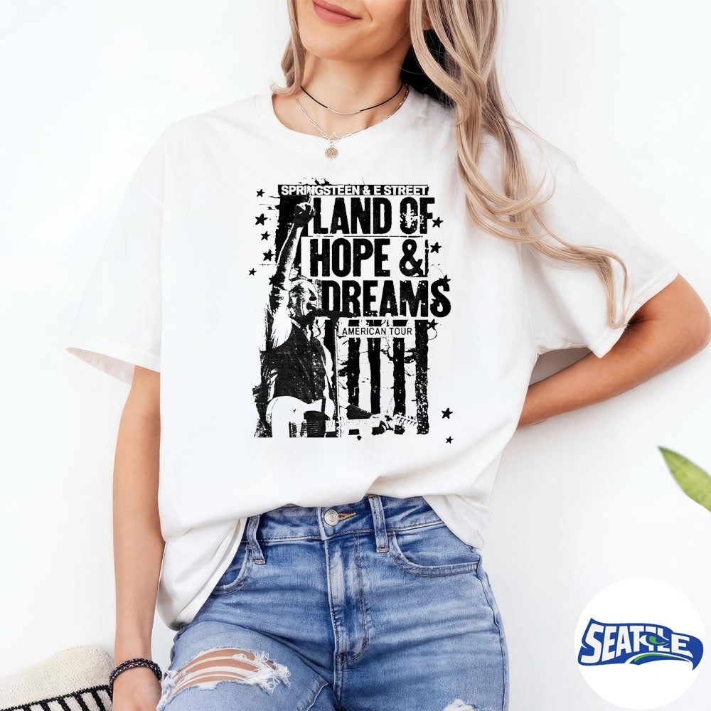 Bruce Springsteen And E Street Band Land Of Hope And Dreams American Tour 2026 shirt