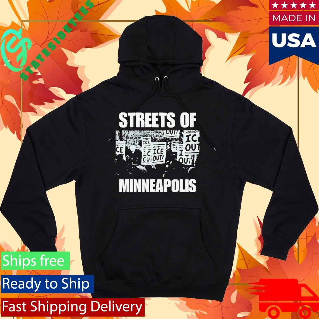 Bruce Springsteen Streets Of Minneapolis ICE Out Shirt