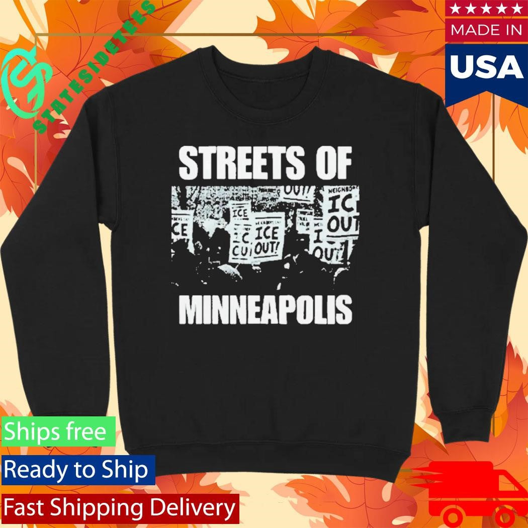Bruce Springsteen Streets Of Minneapolis ICE Out Shirt