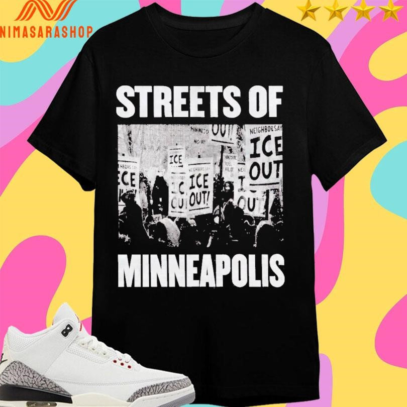 Bruce Springsteen Streets Of Minneapolis Ice Out Shirts