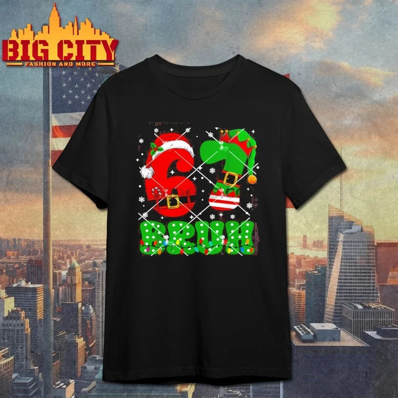 Bruh 67 Six Seven Meme Christmas shirt