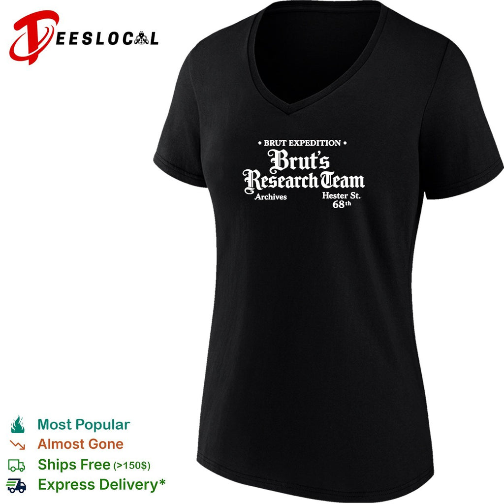 Brut Expedition Brut’s Research Team Hester Street shirt