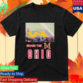 Brutus Ohio State Snow Erase The M Shirt