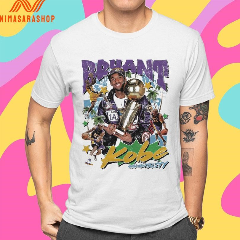 Bryant Kobe Tribute Mamba Mentality Los Angeles Lakers Shirts