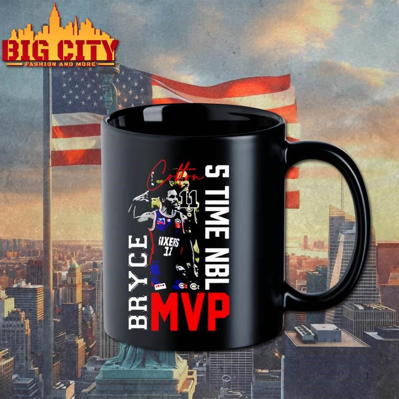Bryce Cotton Adelaide 36ers 5 time NBL MVP shirt