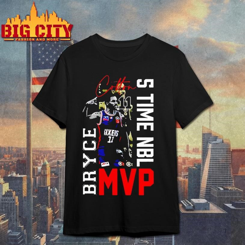 Bryce Cotton Adelaide 36ers 5 time NBL MVP shirt