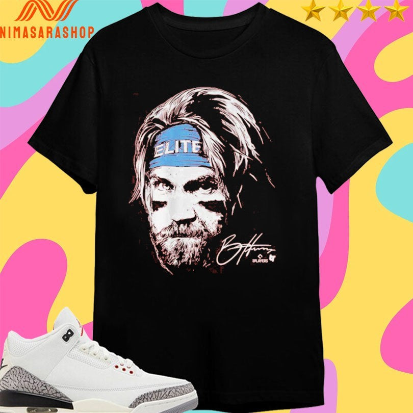 Bryce Harper Elite Philadelphia Phillies Signature Face 2026 Shirts