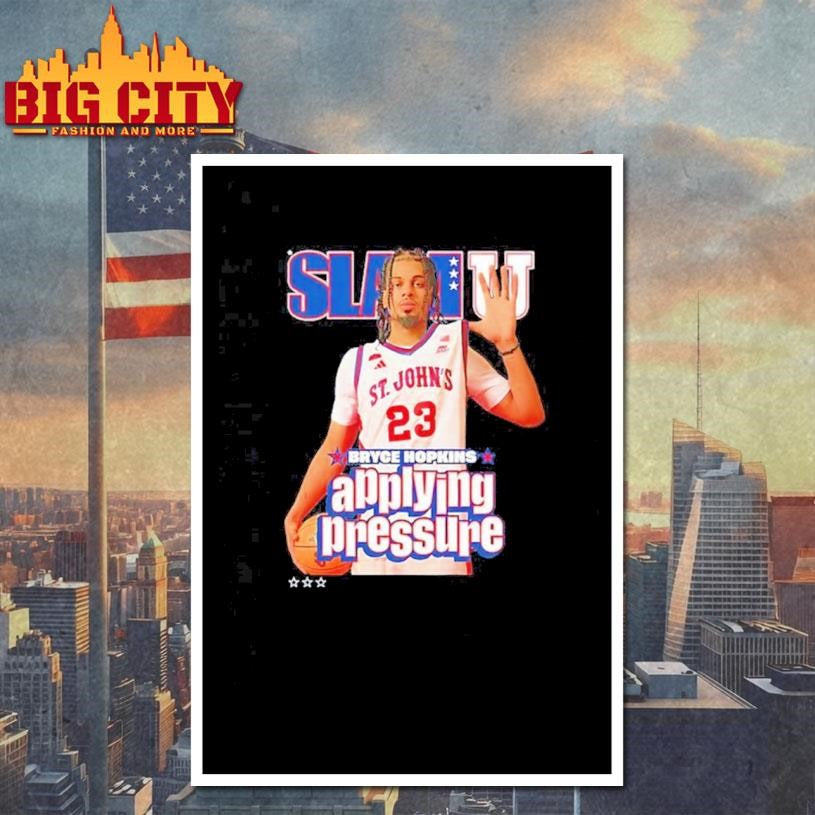Bryce Hopkins St. John’s Red Storm SlamU Applying Pressure Shirt