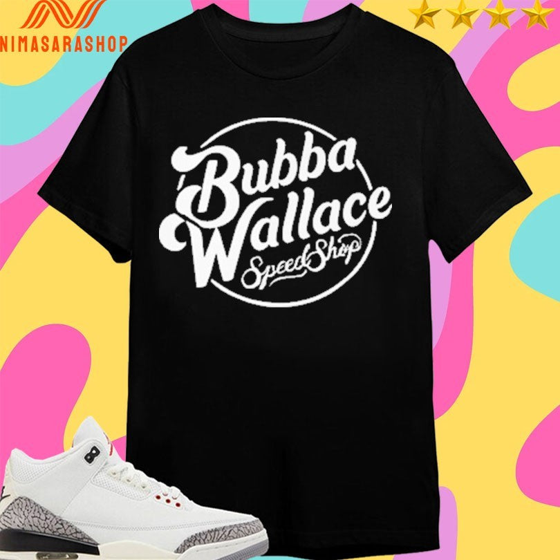 Bubba Wallace Speed Shop Logo Shirts