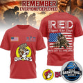 Buc Wes Remember Everyone Deployed Military Support Shirt