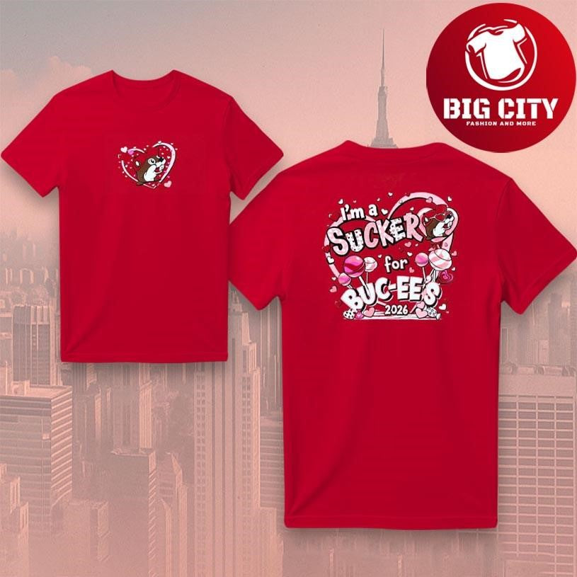 Buc-ee’s 2026 Valentine’s New Two Sided Shirt