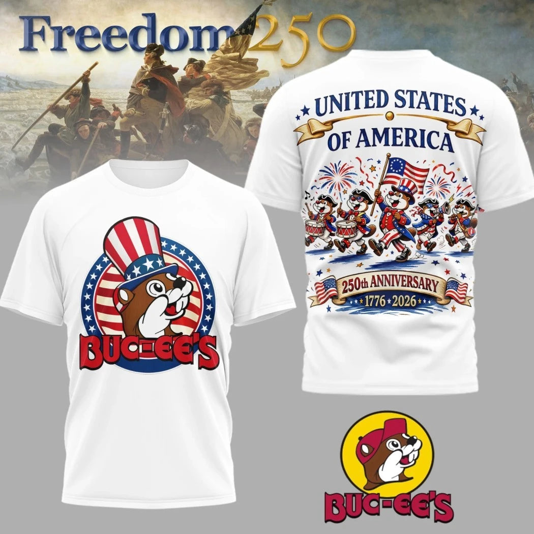 Buc ee’s United States Of America 250th Anniversary 1776-2026 Shirt