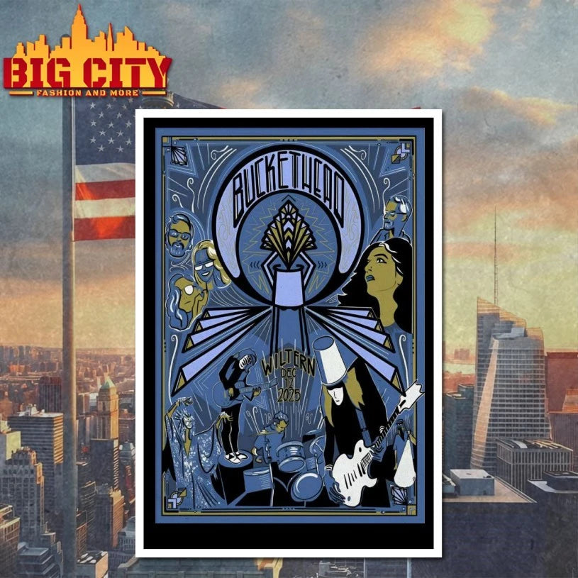 Buckethead Event Los Angeles On Dec 12 2025 Poster shirt