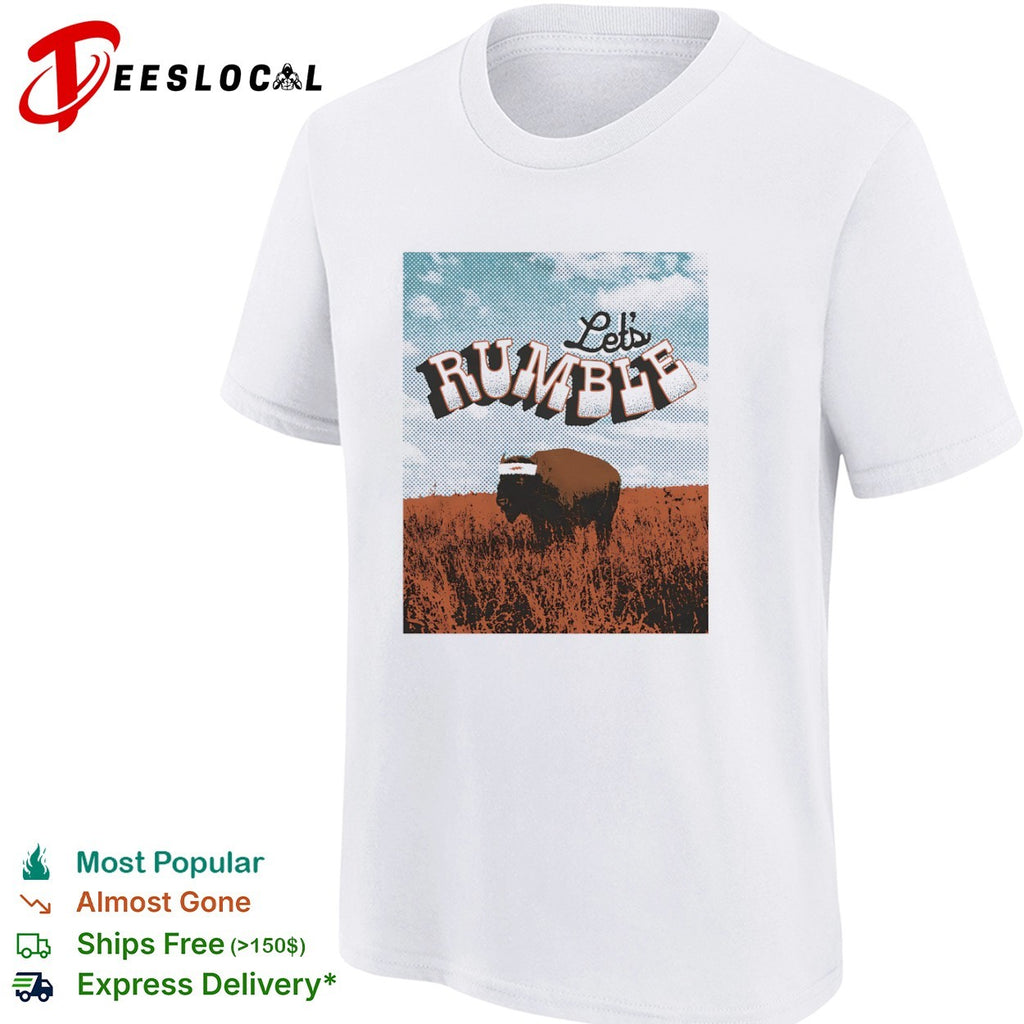 Buffalo Bills Let’s Rumble American Football Buffalo Bison shirt