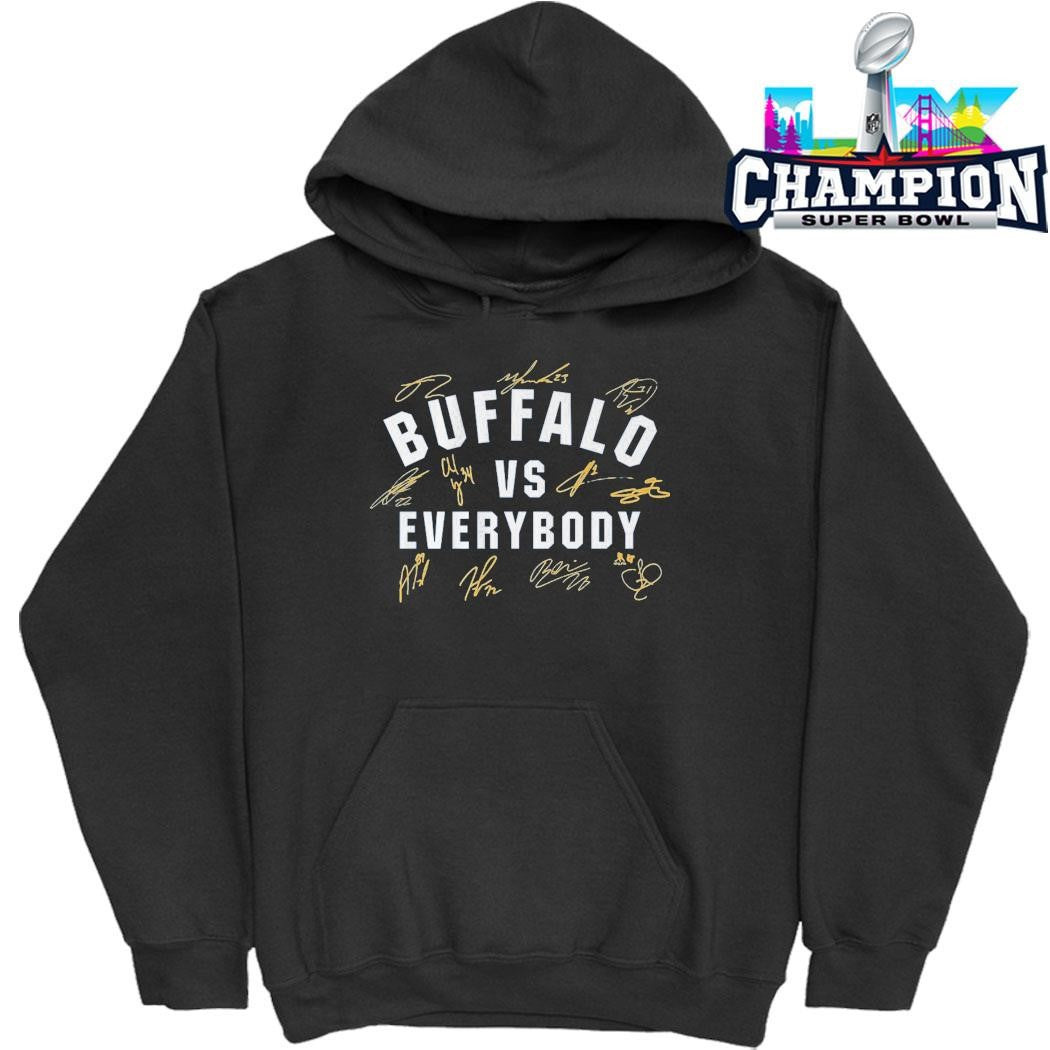 Buffalo Hockey Vs Everybody Signatures Shirt